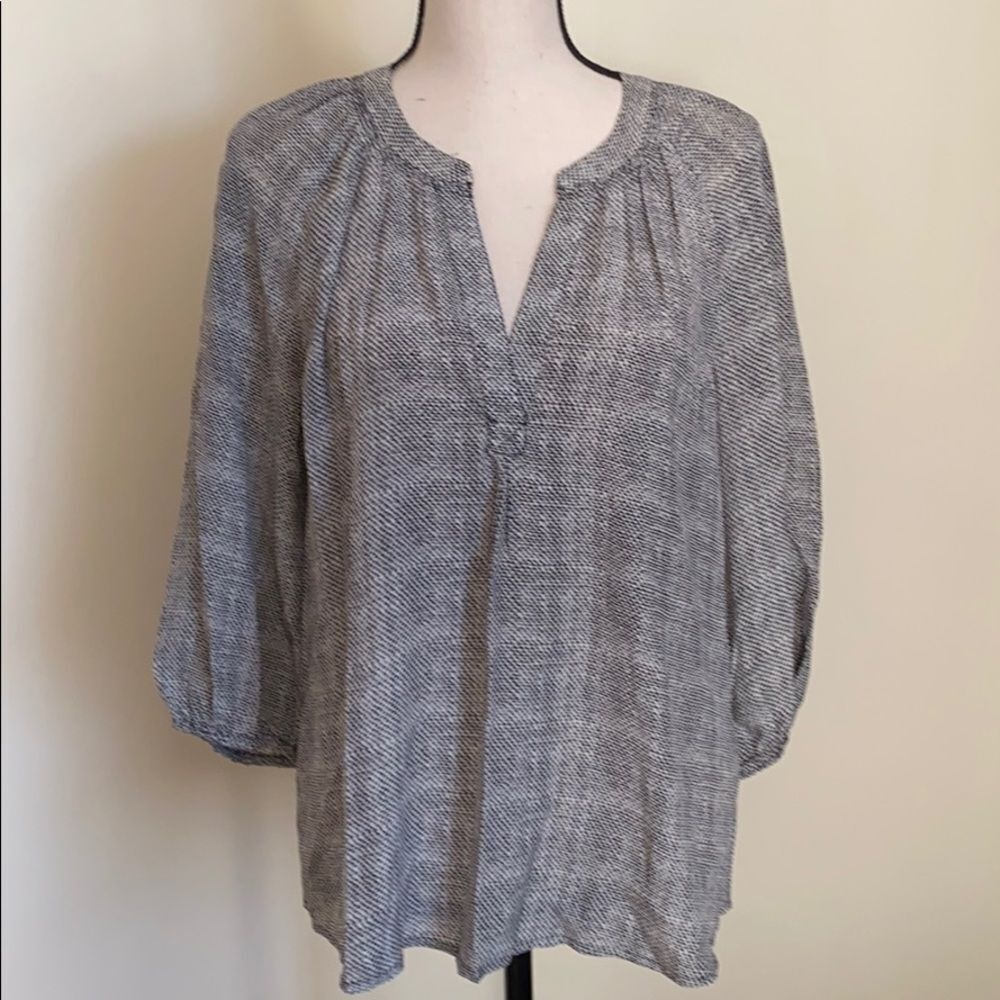 Joie 3/4 Sleeve Womens Silk Blouse Size S